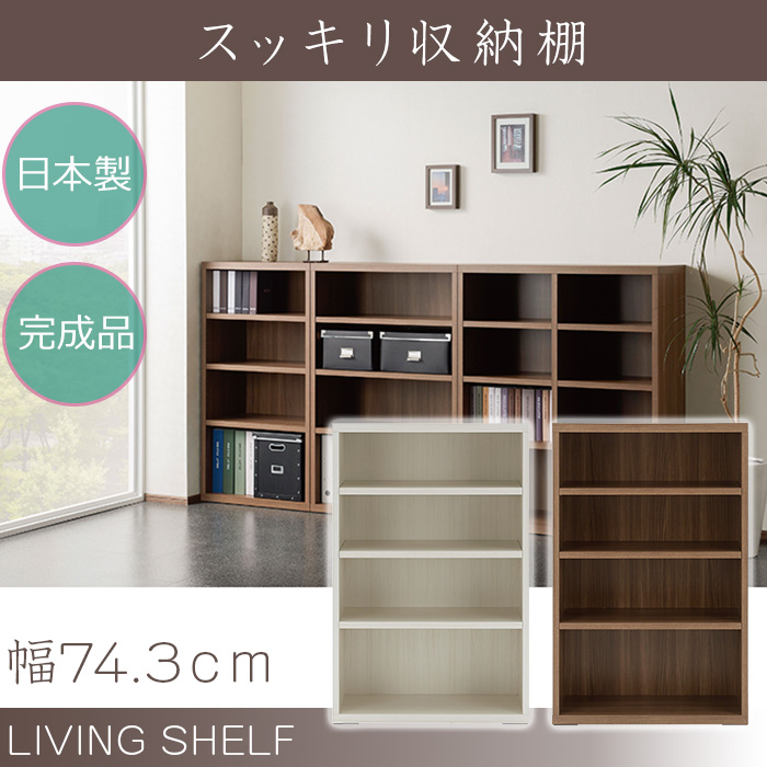 美しくしまうハイクラス壁面収納シリーズ 収納庫 ガラス扉 板棚 幅78cm 通販 - ディノス