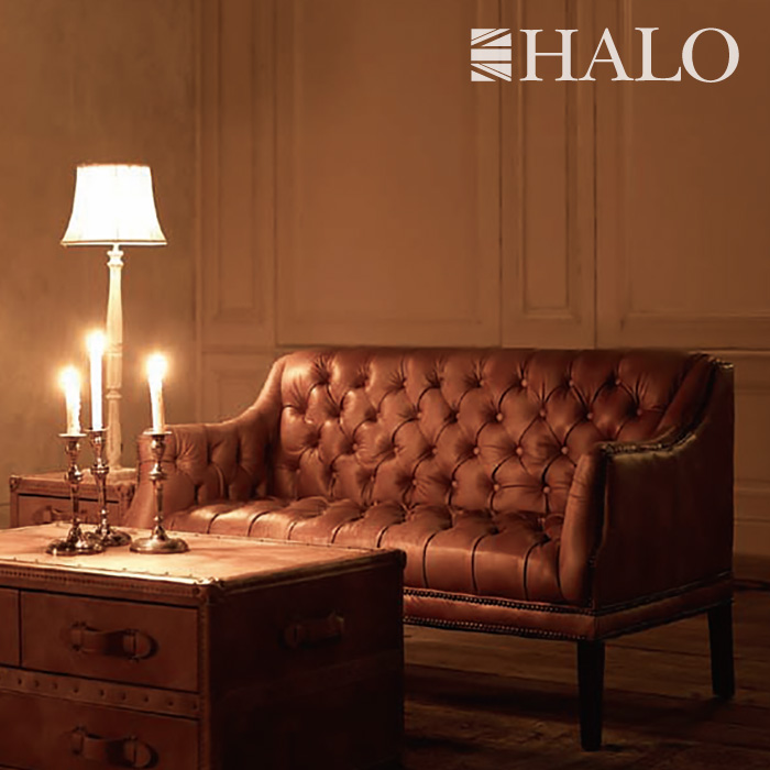 HALO レザー キャビネット ブラウン 洋服タンス かわいい チェストの