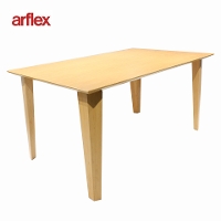 【 中古 】arflex アルフレックス ニューステーション NEW STATION ダイニングテーブル 幅120cm 長方形 テーブル