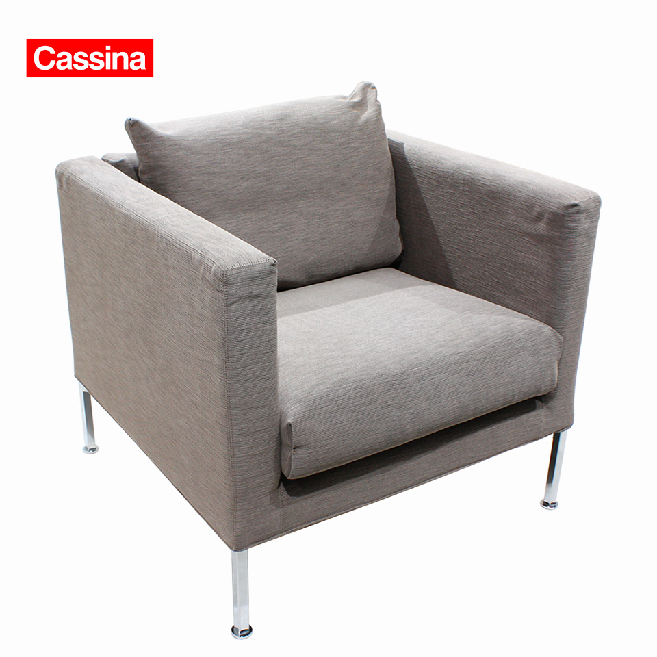 【 中古 】CASSINA IXC ピエロ・リッソーニ BOX small ボックススモール 1P 1人掛け ソファ BOXソファ